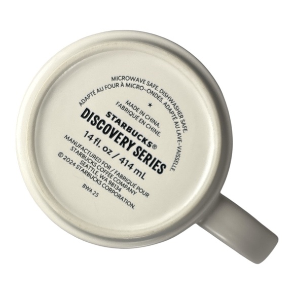 Starbucks Discovery Series Seattle Coffee Mug 14 Oz. 414 ml 2024 - Picture 6 of 6